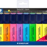 STAEDTLER 364 A WP8 Textsurfer Classic Highlighter Bonus Pack - Assorted Colours (Pack of 6 + 2 FREE)
